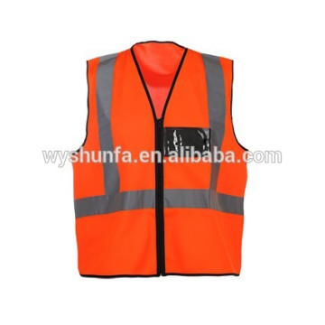 Gilet réfléchissant à haute visibilité ENISO 20471 standard